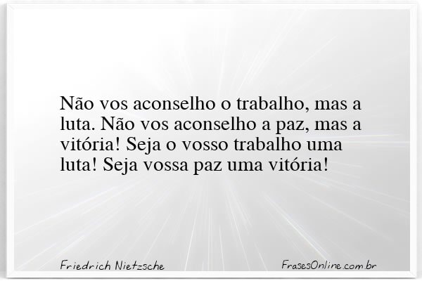 Frase de Friedrich Nietzsche
