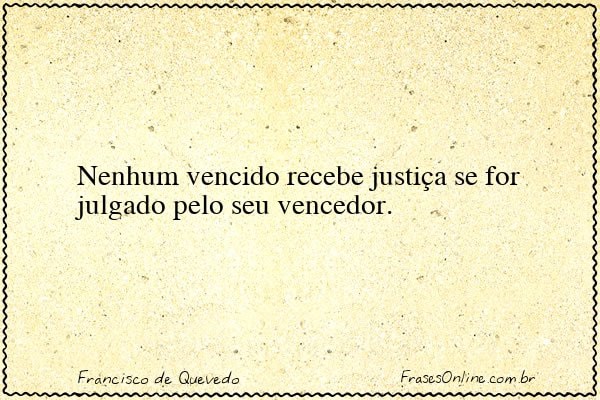 Frase de Francisco de Quevedo