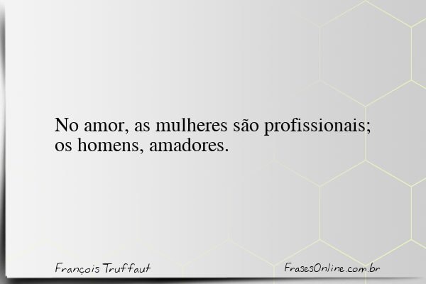 Frase de François Truffaut