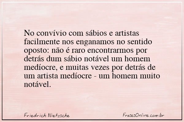 Frase de Friedrich Nietzsche