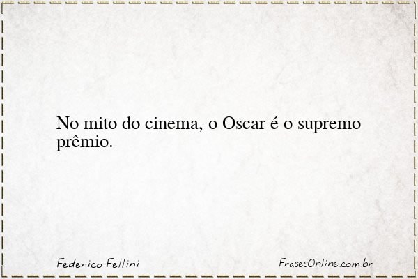 Frase de Federico Fellini
