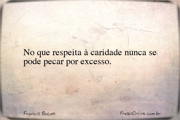 Frase de Francis Bacon