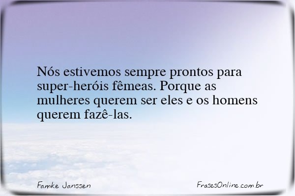 Frase de Famke Janssen