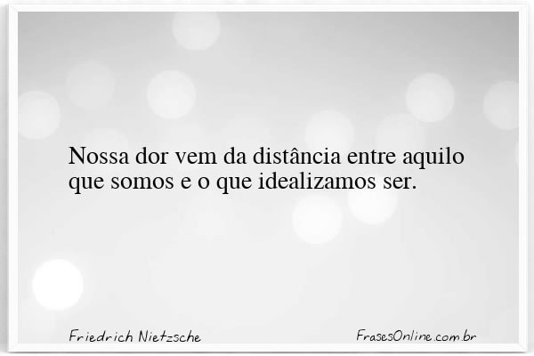 Frase de Friedrich Nietzsche