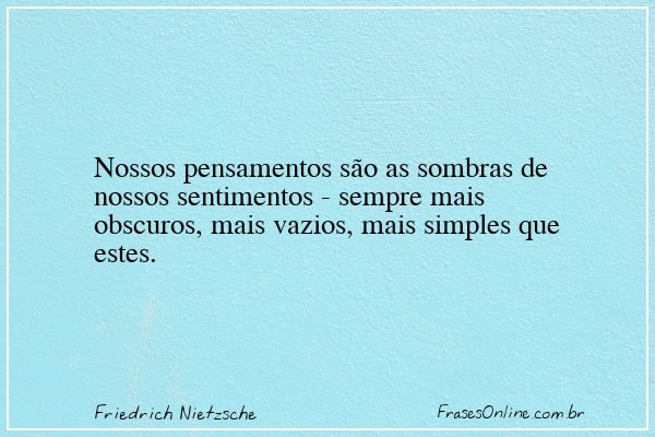 Frase de Friedrich Nietzsche