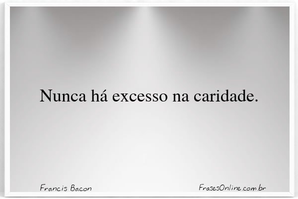 Frase de Francis Bacon