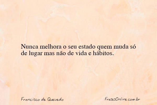 Frase de Francisco de Quevedo