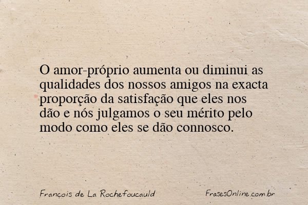 Frase de François de La Rochefoucauld