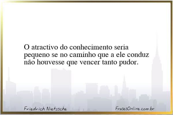 Frase de Friedrich Nietzsche