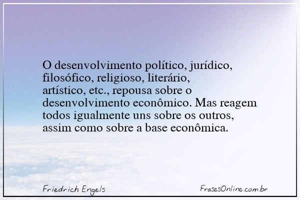 Frase de Friedrich Engels
