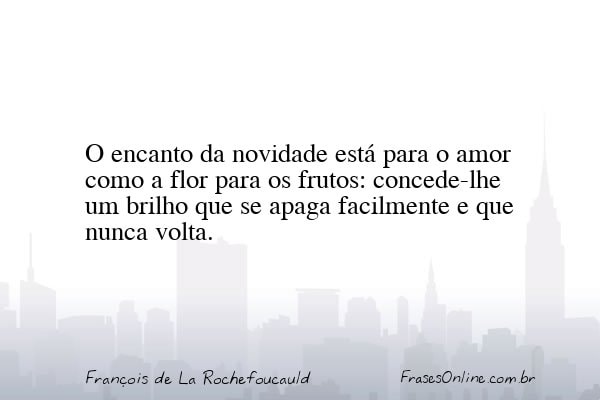Frase de François de La Rochefoucauld