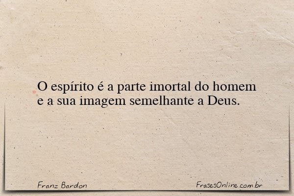 Frase de Franz Bardon
