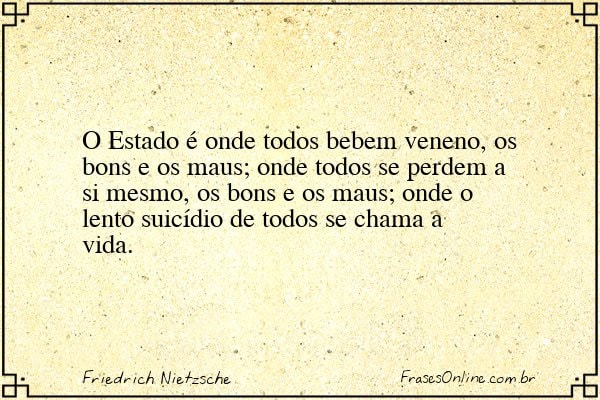 Frase de Friedrich Nietzsche