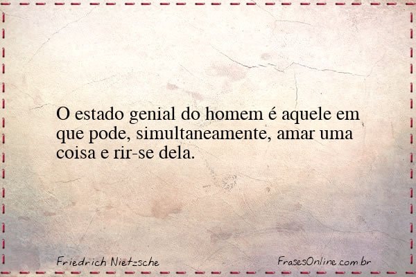 Frase de Friedrich Nietzsche