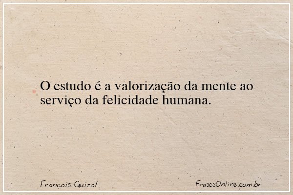 Frase de François Guizot