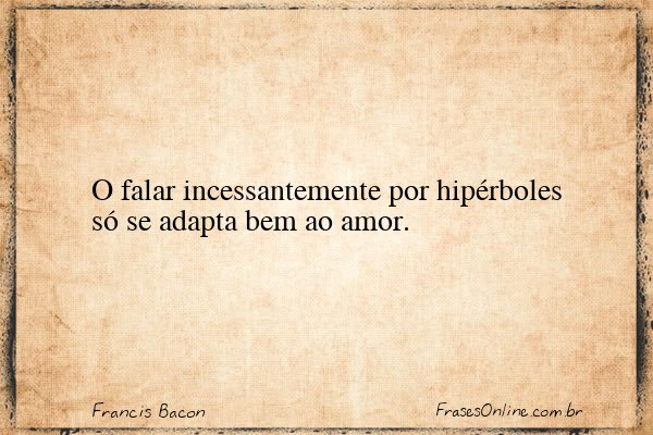 Frase de Francis Bacon