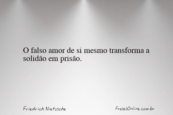 Frase de Friedrich Nietzsche