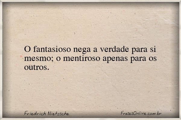 Frase de Friedrich Nietzsche