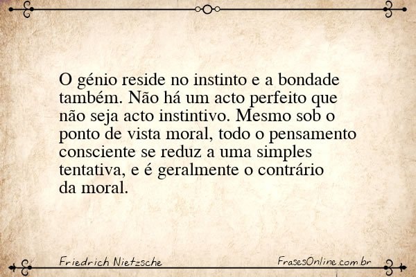 Frase de Friedrich Nietzsche