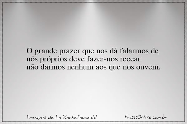 Frase de François de La Rochefoucauld