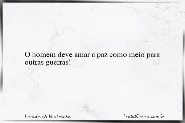 Frase de Friedrich Nietzsche