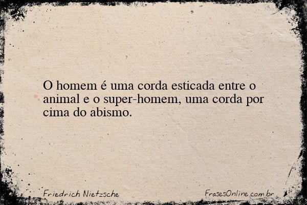 Frase de Friedrich Nietzsche