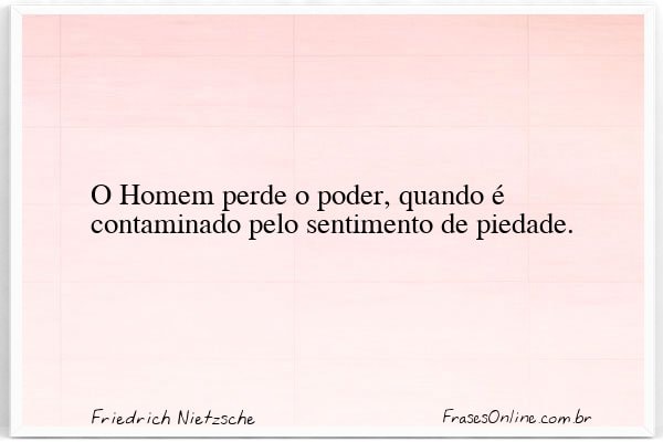 Frase de Friedrich Nietzsche