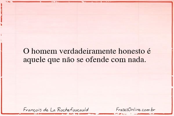 Frase de François de La Rochefoucauld