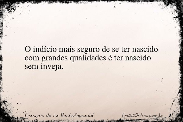 Frase de François de La Rochefoucauld