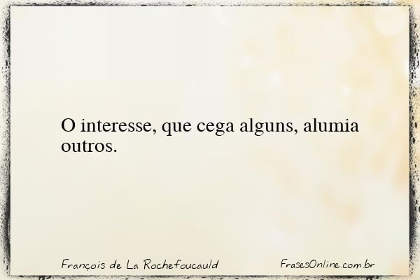 Frase de François de La Rochefoucauld