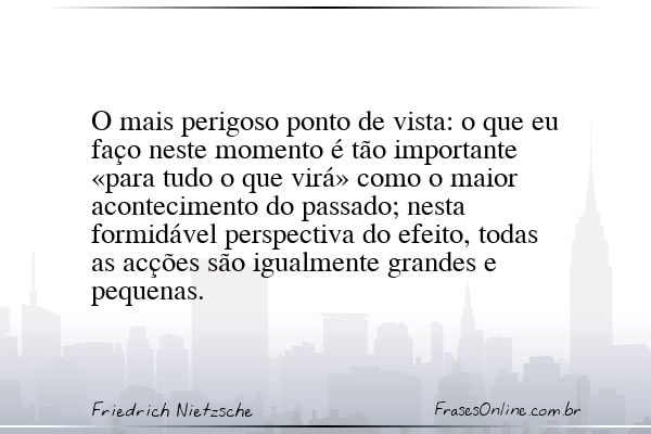 Frase de Friedrich Nietzsche