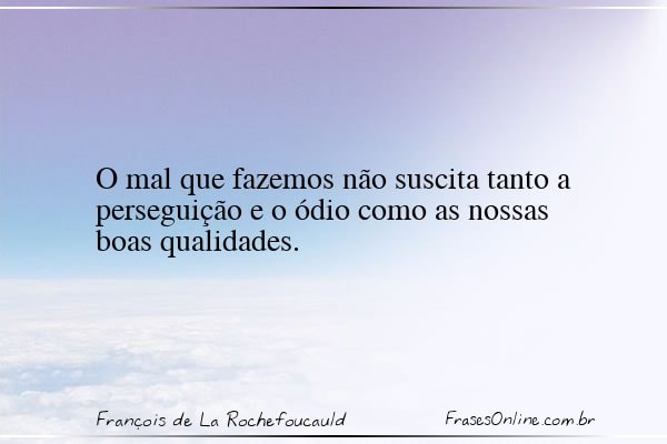 Frase de François de La Rochefoucauld