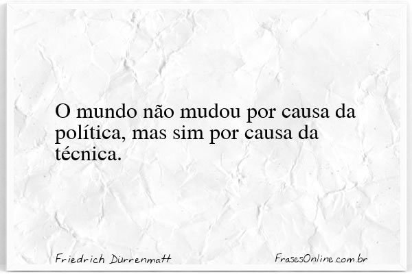 Frase de Friedrich Dürrenmatt