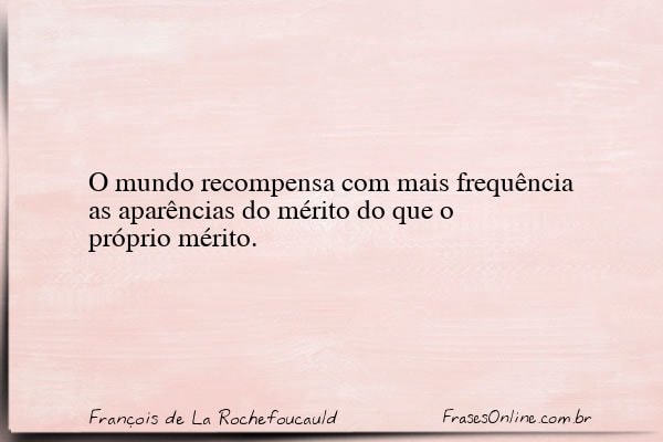 Frase de François de La Rochefoucauld