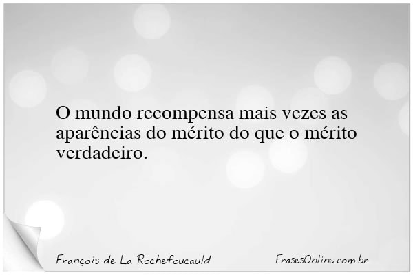 Frase de François de La Rochefoucauld