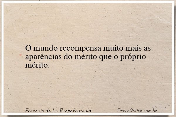 Frase de François de La Rochefoucauld