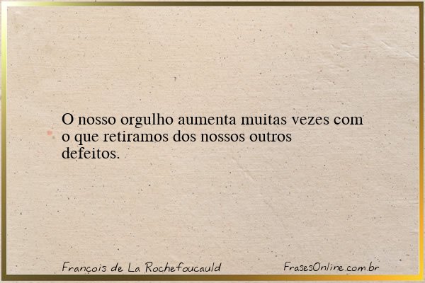 Frase de François de La Rochefoucauld