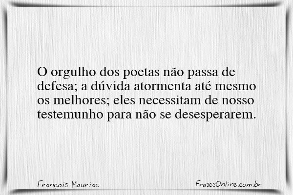 Frase de François Mauriac