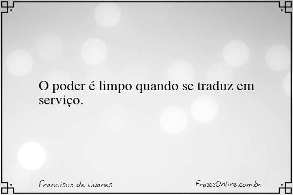 Frase de Francisco de Juanes