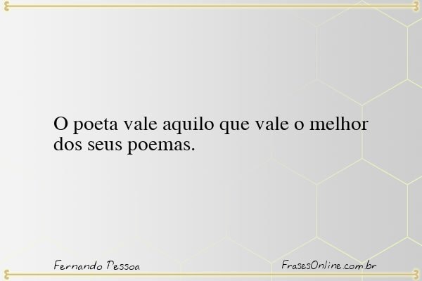 Frase de Fernando Pessoa