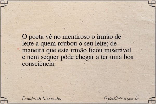 Frase de Friedrich Nietzsche