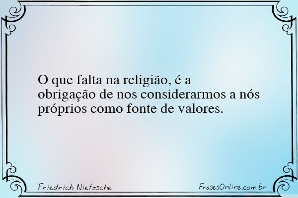 Frase de Friedrich Nietzsche