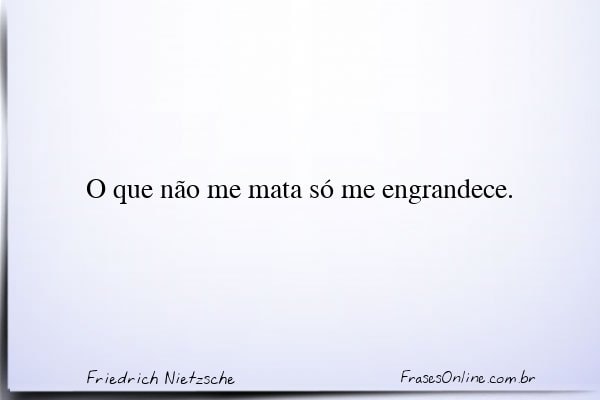 Frase de Friedrich Nietzsche