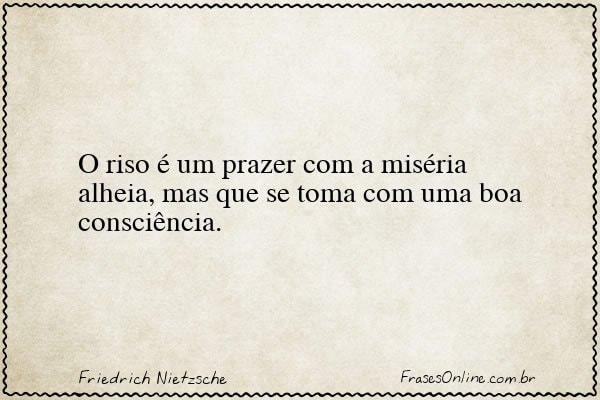 Frase de Friedrich Nietzsche