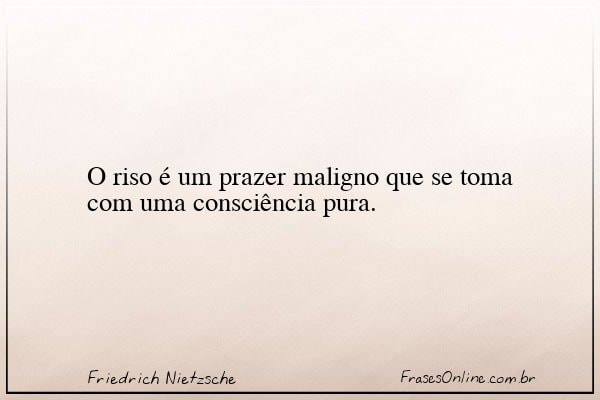 Frase de Friedrich Nietzsche