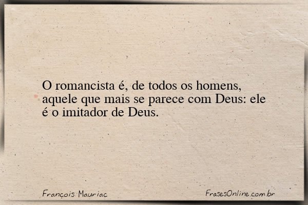 Frase de François Mauriac