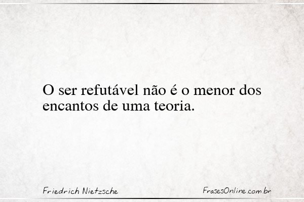Frase de Friedrich Nietzsche