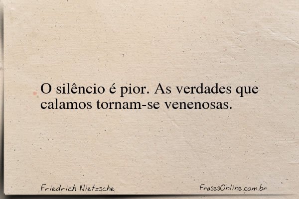 Frase de Friedrich Nietzsche