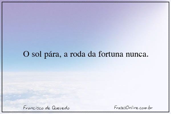 Frase de Francisco de Quevedo