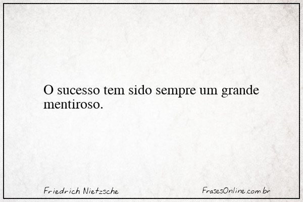 Frase de Friedrich Nietzsche